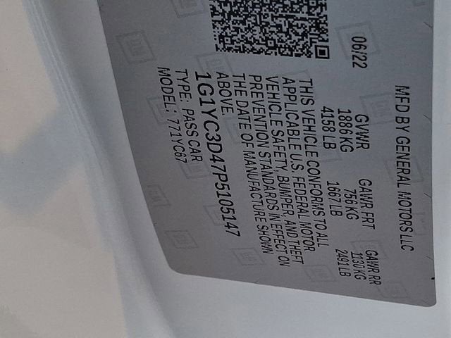 2023 Chevrolet Corvette Stingray 3LT