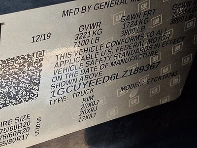 2020 Chevrolet Silverado 1500 RST