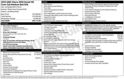 2023 GMC Sierra 3500 HD Denali