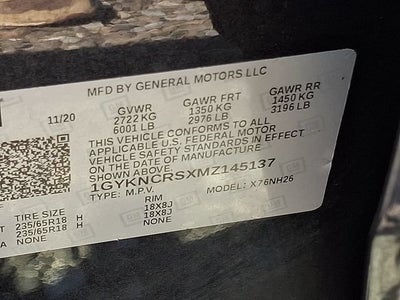 2021 Cadillac XT5 FWD Premium Luxury