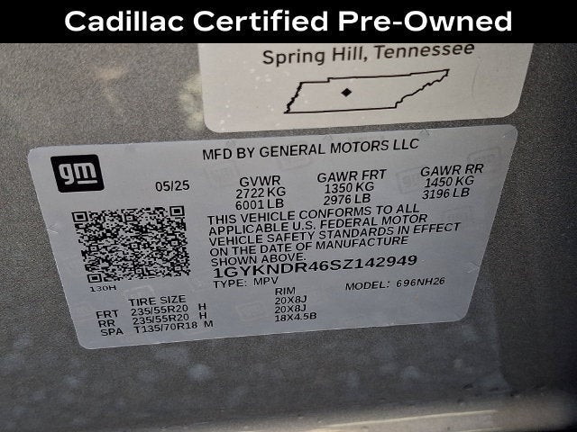 2025 Cadillac XT5 Premium Luxury
