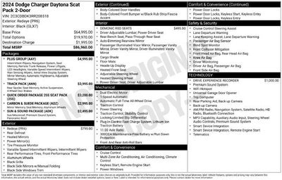 2024 Dodge Charger Daytona Scat Pack AWD