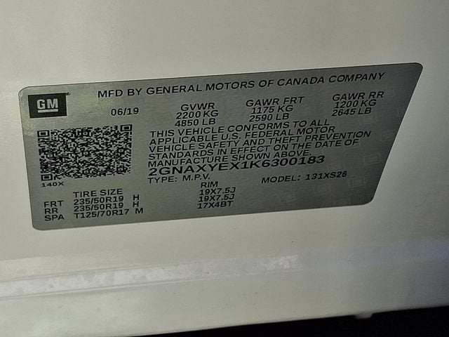 2019 Chevrolet Equinox Premier