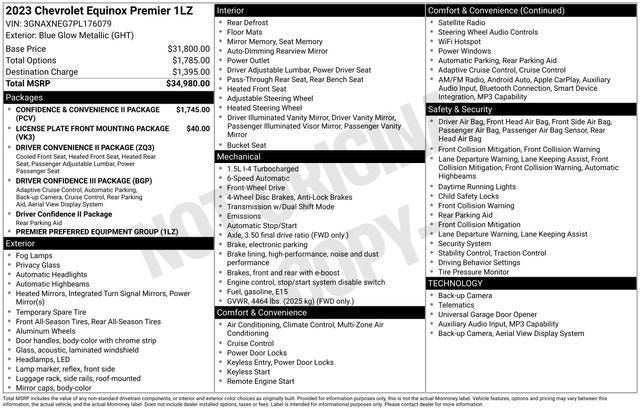2023 Chevrolet Equinox Premier